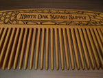 White Oak Beard Comb