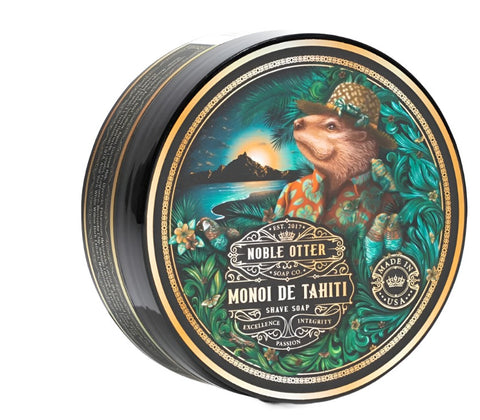 Noble Otter Monoi de Tahiti Shave Soap