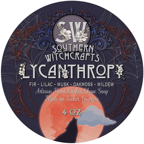 Southern Witchcrafts Lycanthropy Shave Soap