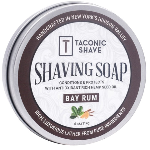 Taconic Bay Rum Shave Soap