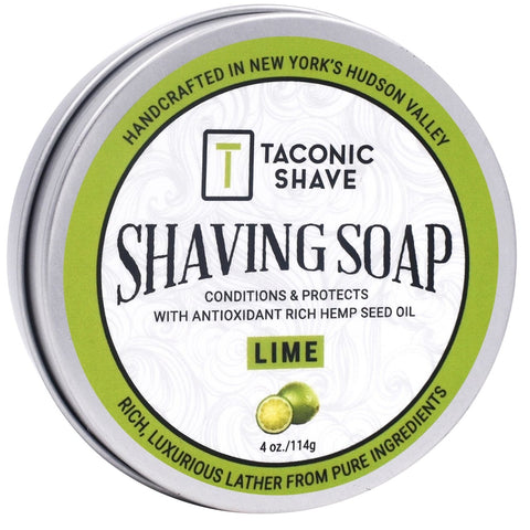 Taconic Lime Shave Soap